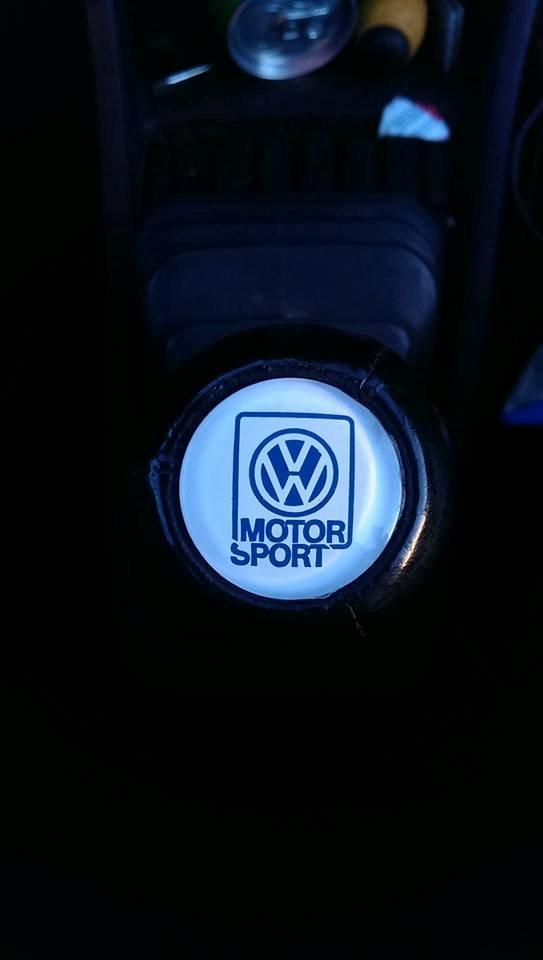 VW Golf 2 - VW Motor Sport gearknop billede 11