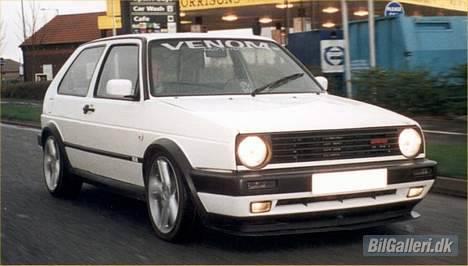 VW golf 2 gti "solgt" - sådan var den da jeg købte den billede 2