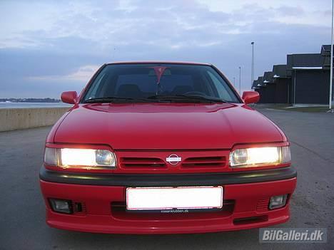 Nissan Primera 2.0e GT Solgt - min nye øjenskygge. Tror at jeg skal have det lavet i hjelmen i stedet for på et tidspunkt billede 15