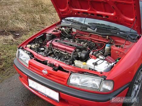 Nissan Primera 2.0e GT Solgt - Min motor, ikke noeget specielt med den klare det da fint, til mit behov billede 18