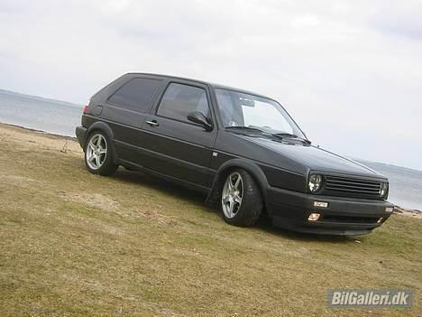 VW Golf 2 gtd solgt - ja det er så mine nye fælge aez i 16 tommer  billede 1