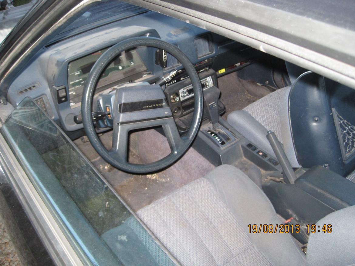 Toyota celica supra mk 2 - føre plads da gamelt billed da den stadig var med autogaer  billede 10