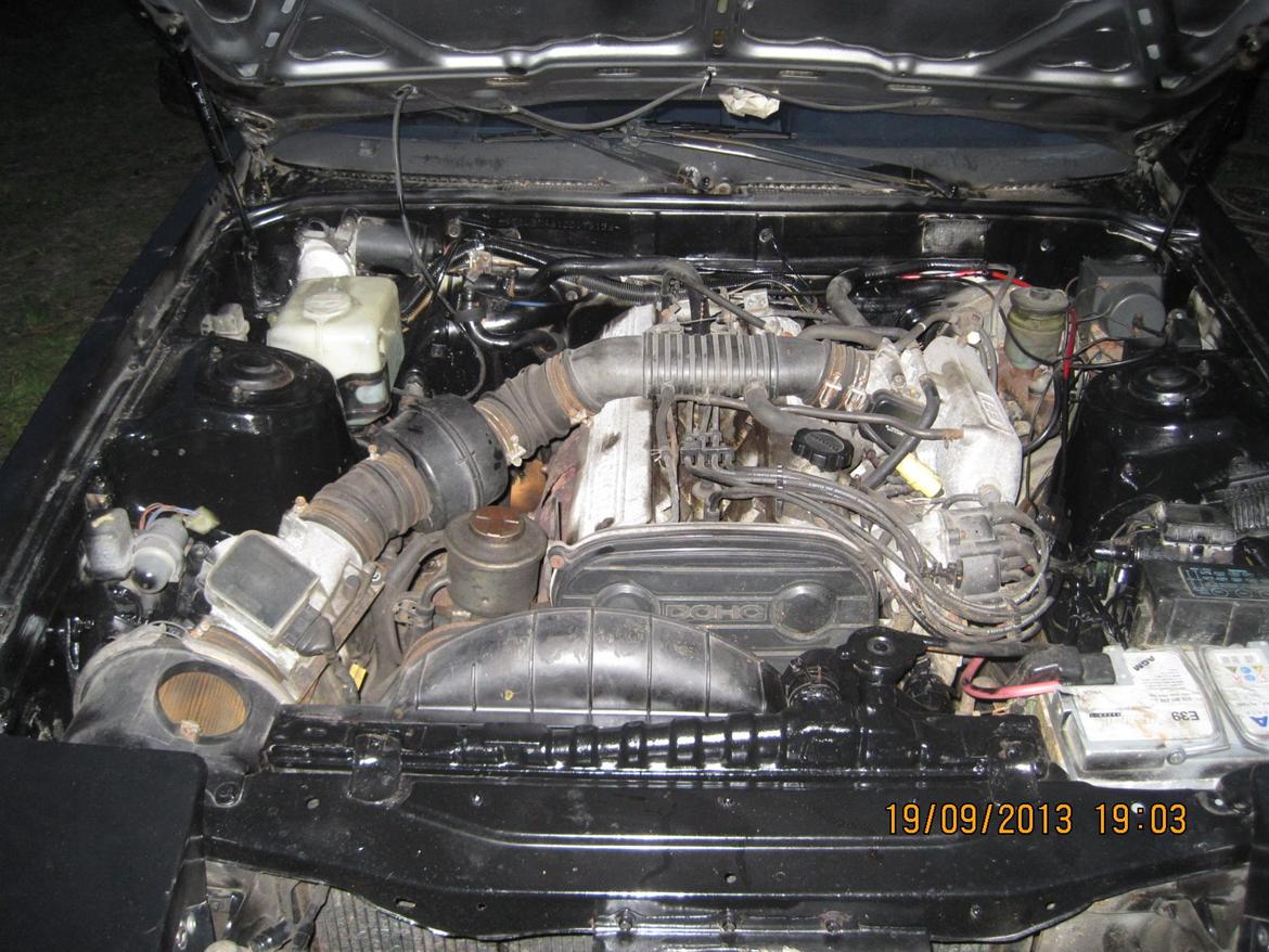 Toyota celica supra mk 2 - første tur af motor rum  billede 15