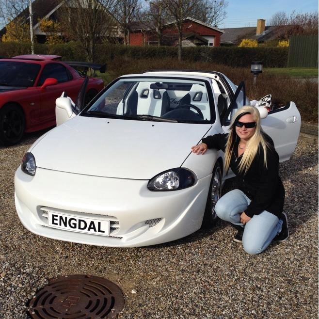 Honda Del Sol *White Ghost* (Sommerbil) - Astina Grand Open - Vandt en 3. plads for flotteste bil billede 9