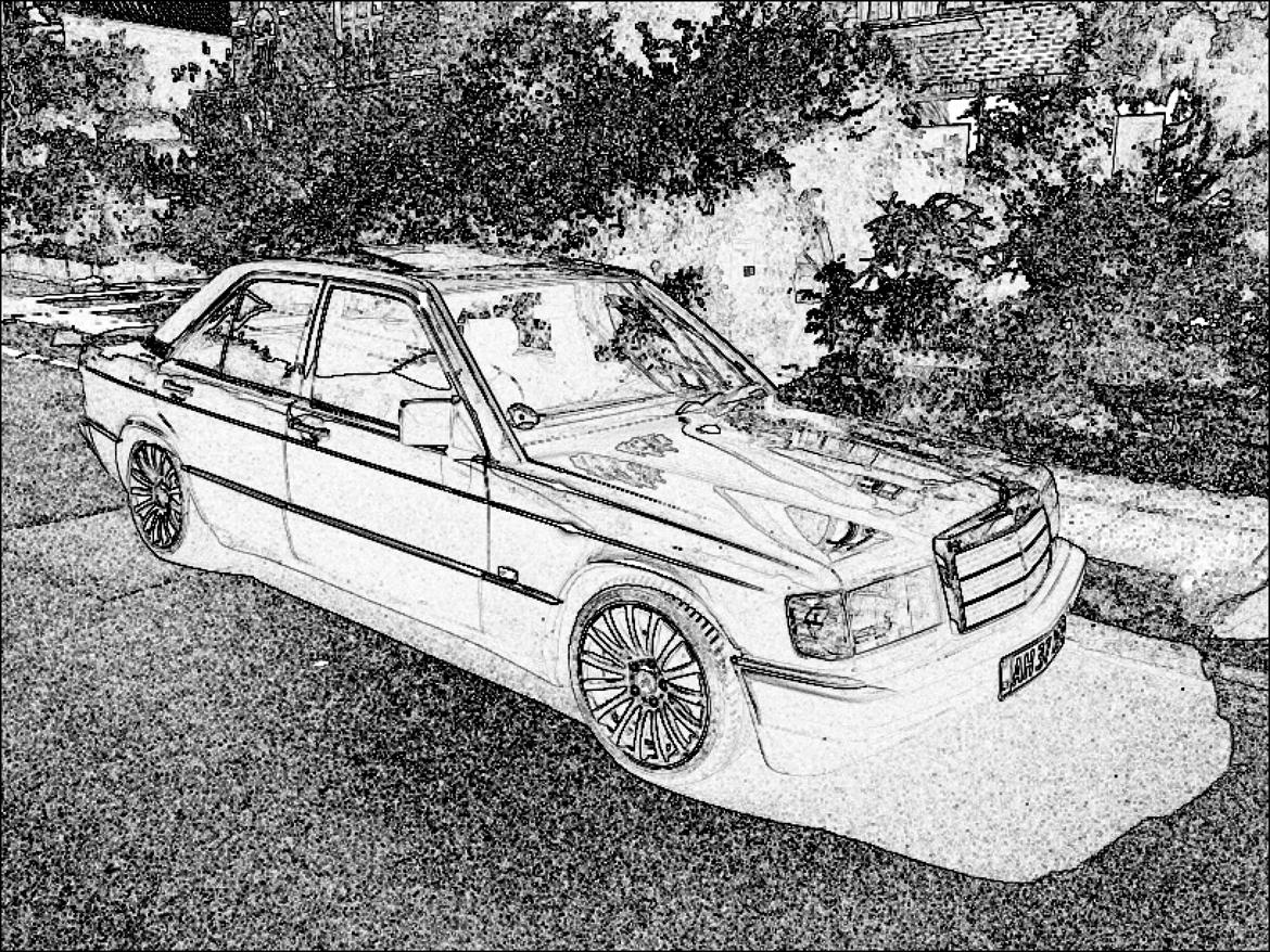 Mercedes Benz 190D billede 8