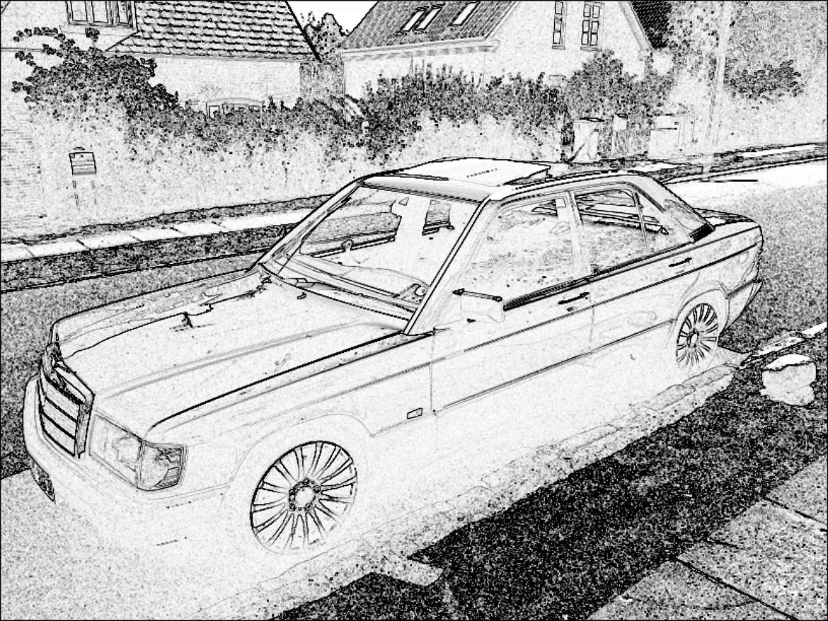 Mercedes Benz 190D - Det skulle prøves :) billede 2