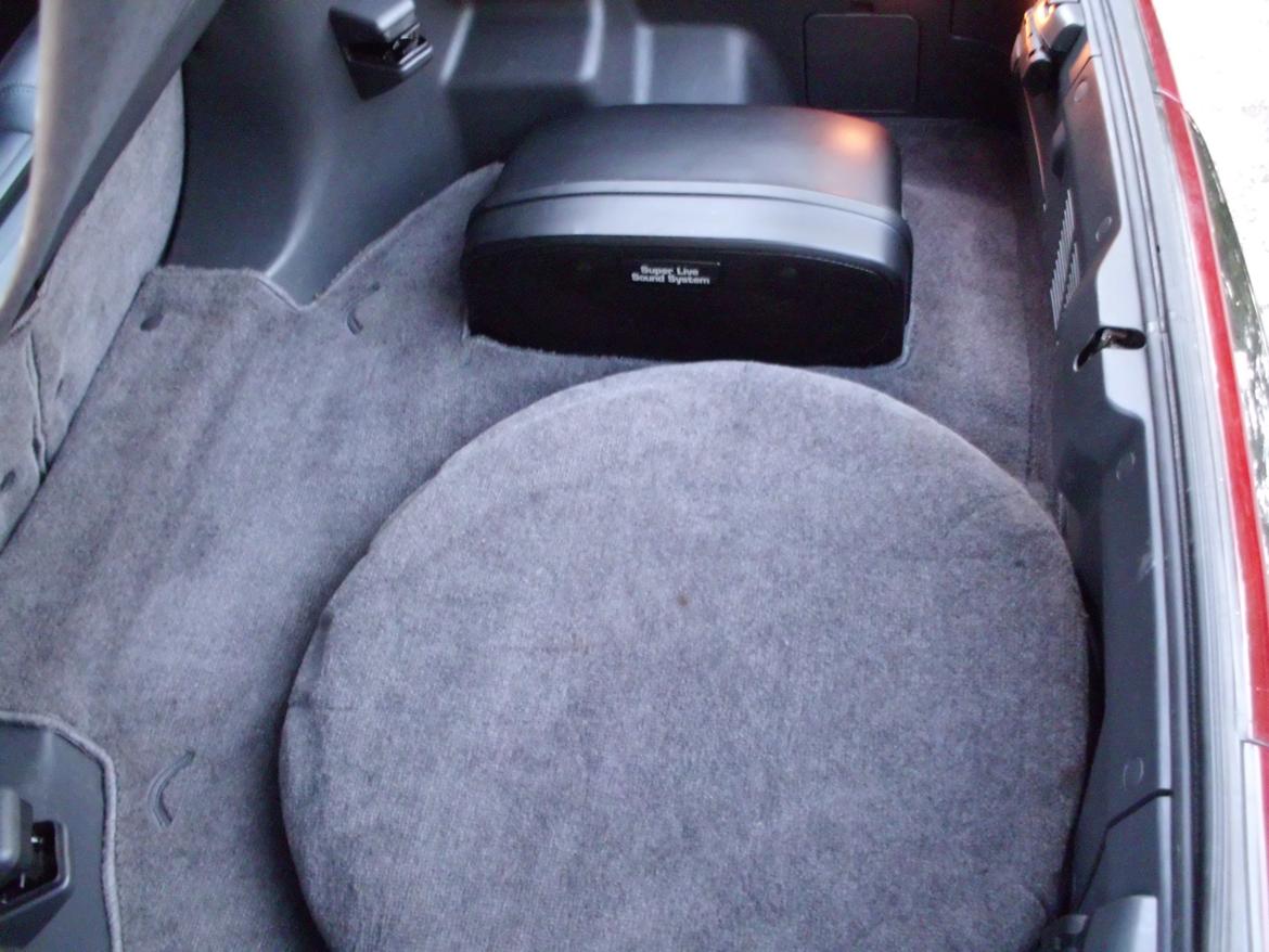 Toyota Supra 3.0 Turbo - 2JZ-GTE - Godkendt - Original subwoofer med originalt tæppe til bagagerummet billede 17