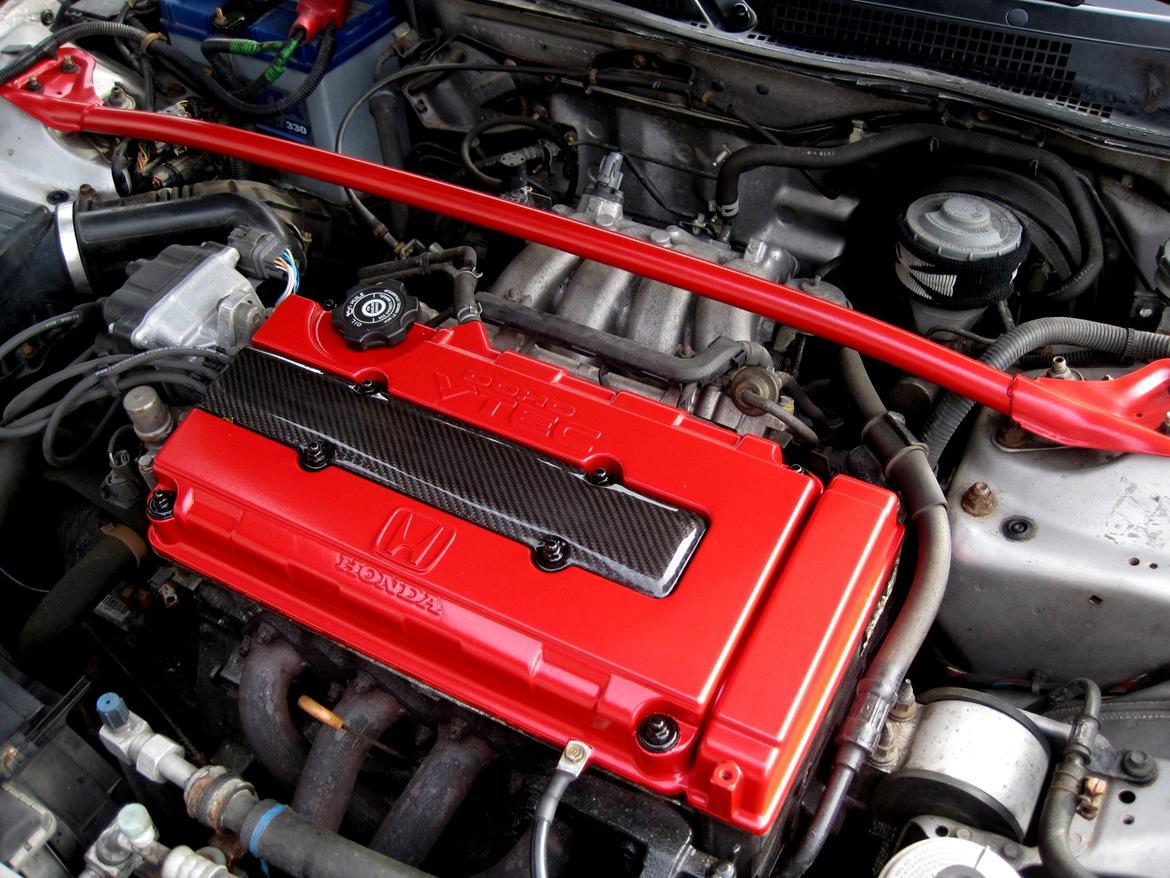 Honda Civic Aerodeck 1,8 Vti B18C4 *SOLGT* - Så fik topdæksels også lidt rød maling... (Sommer 2014) billede 16