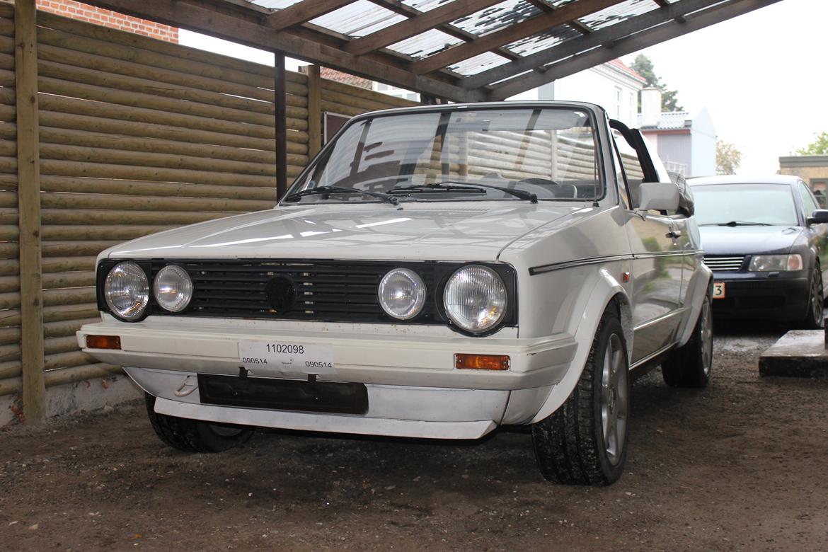 VW golf 1 cabriolet solgt billede 4