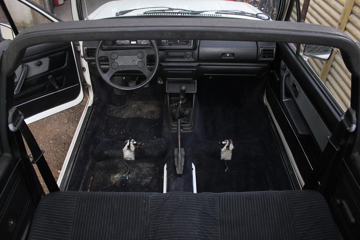 VW golf 1 cabriolet solgt billede 12