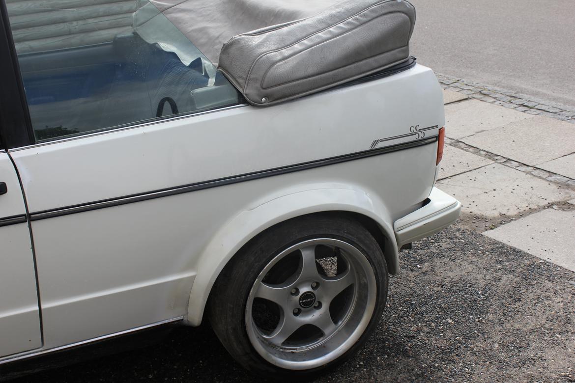 VW golf 1 cabriolet solgt billede 13