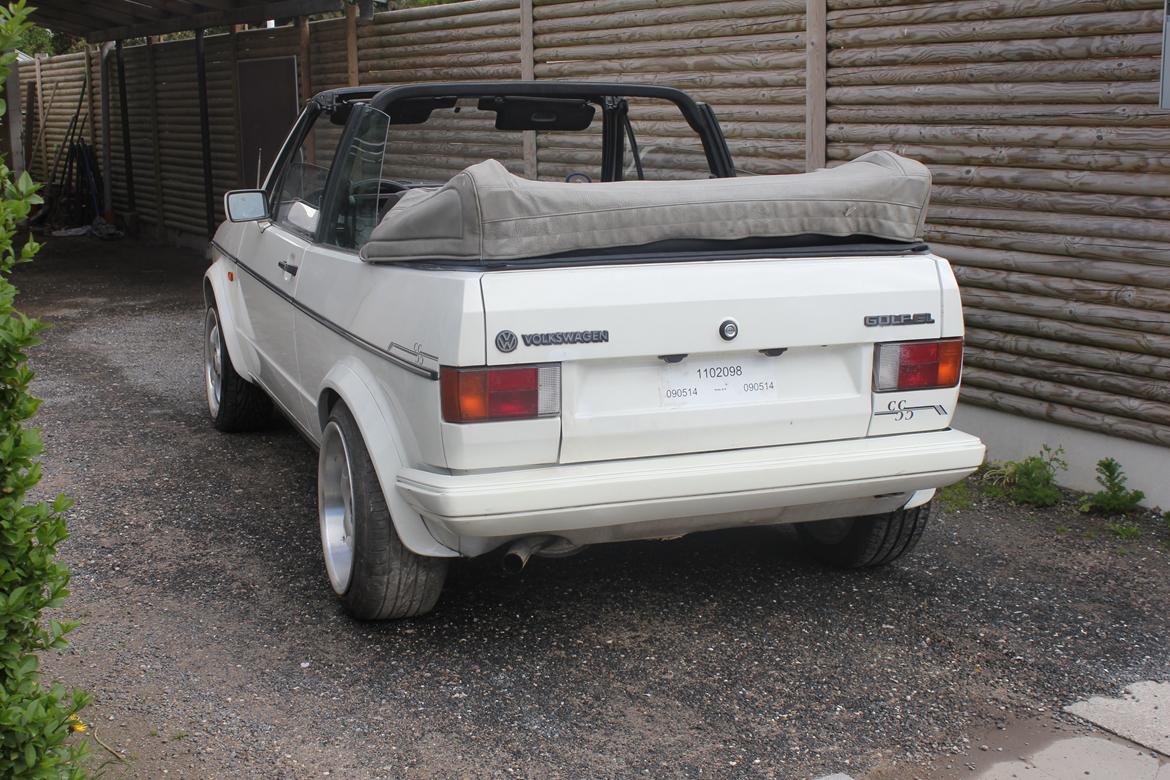 VW golf 1 cabriolet solgt billede 16