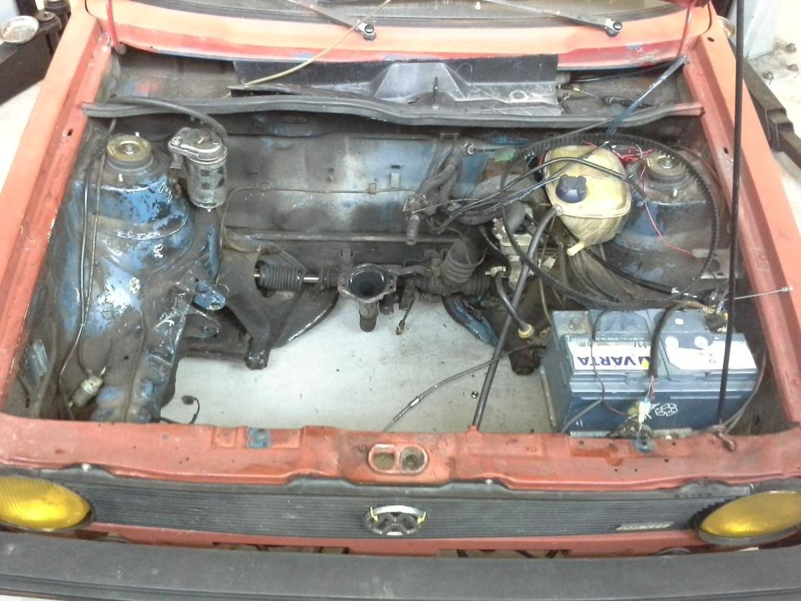 VW Golf 1 - sådan så den ud , slidt råden billede 17