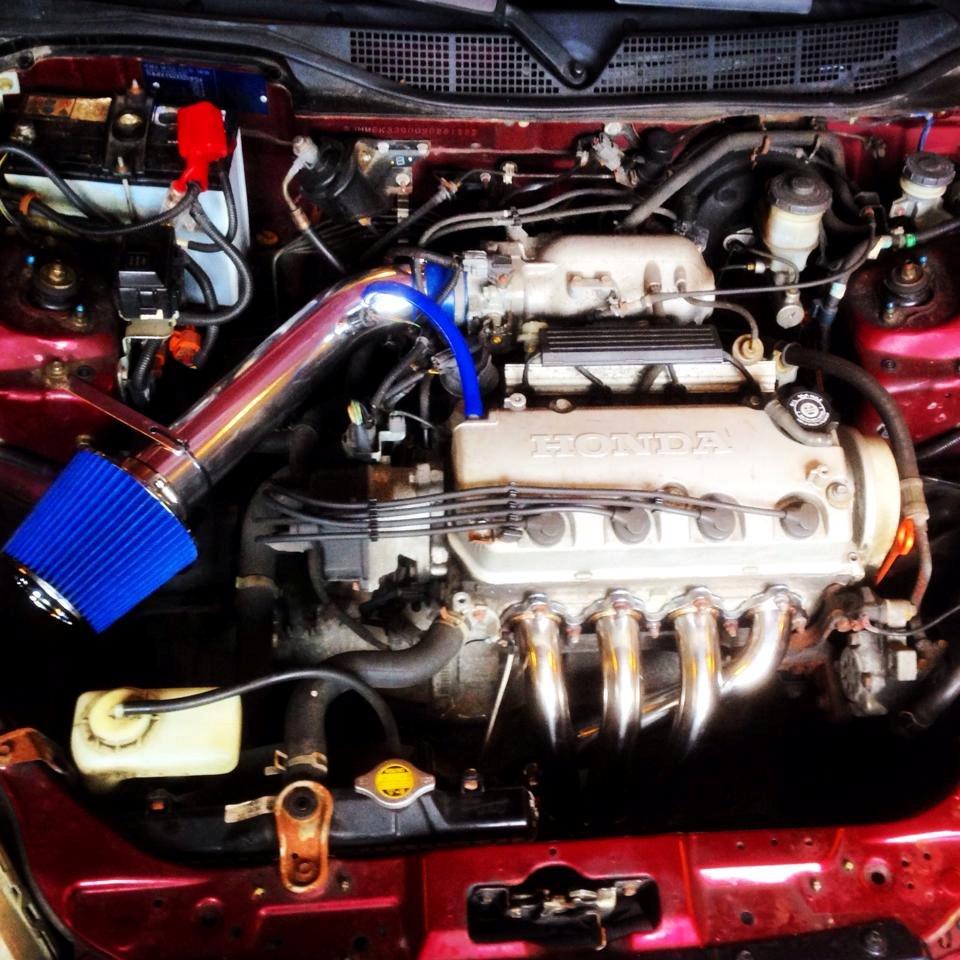 Honda Civic EK3 1.5 VTEC - Motorrummet efter en god renovering :D  billede 14