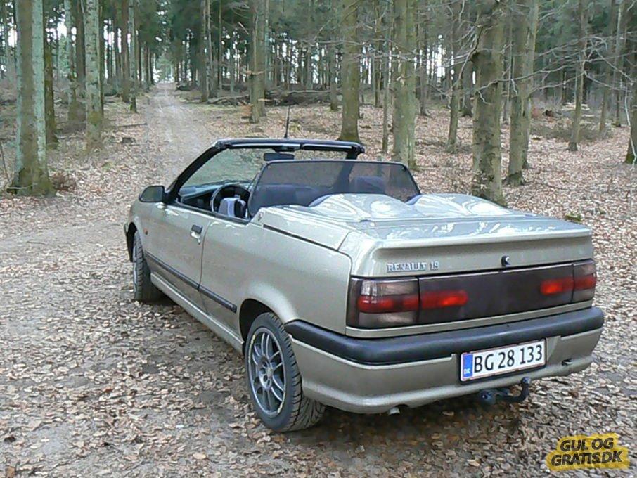 Renault 19 cabriolet billede 4