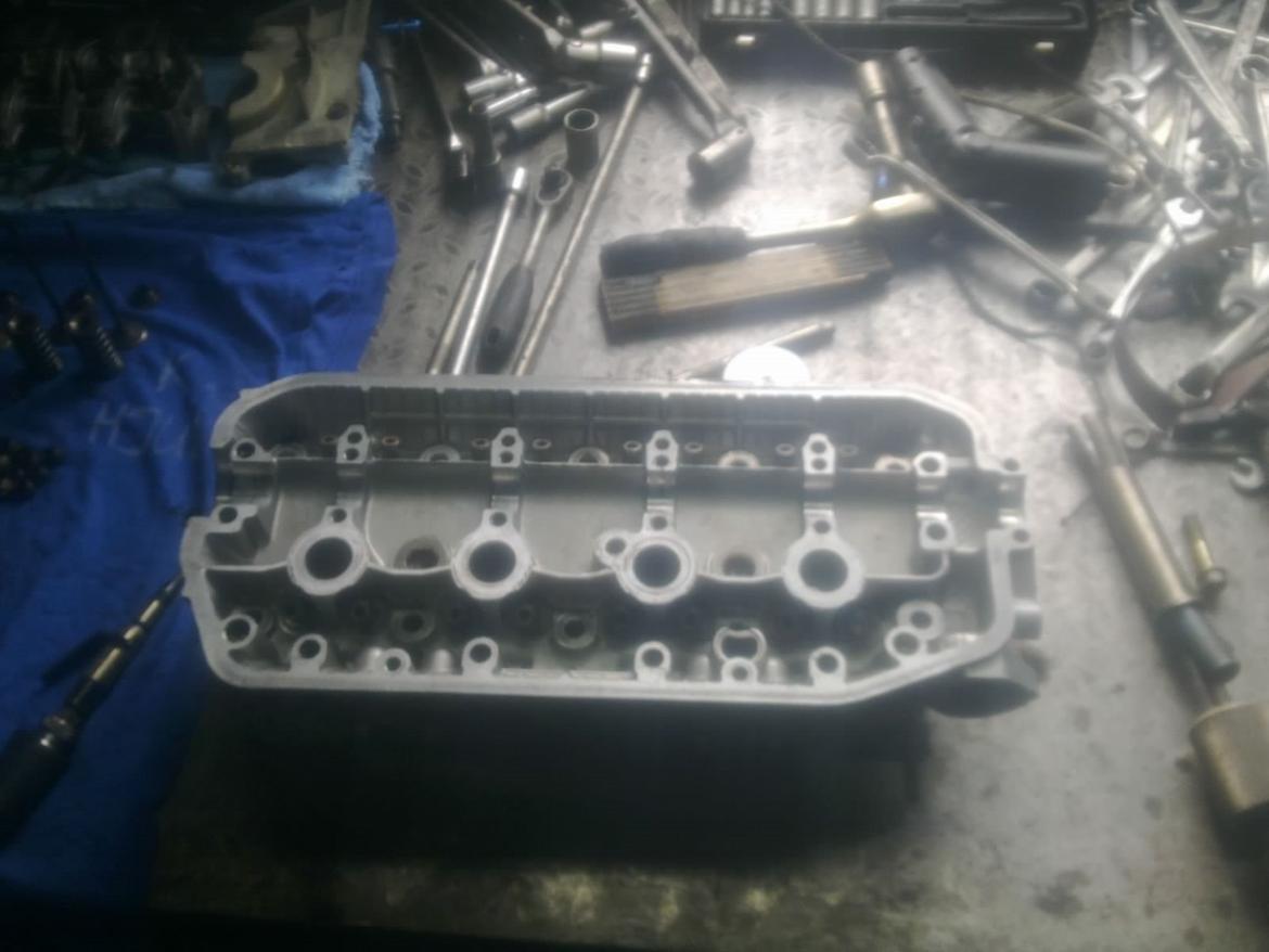 Honda Civic SOLGT! - Det nye topstykke, som er blevet vasket og trykprøvet. Klar til at blive glasblæst. billede 32