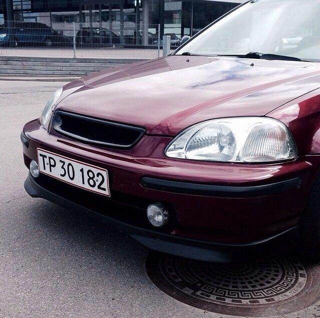 Honda Civic EK3 1.5 VTEC - Type-R Grill - Type-R Bumperlip.. FRisk!! billede 17