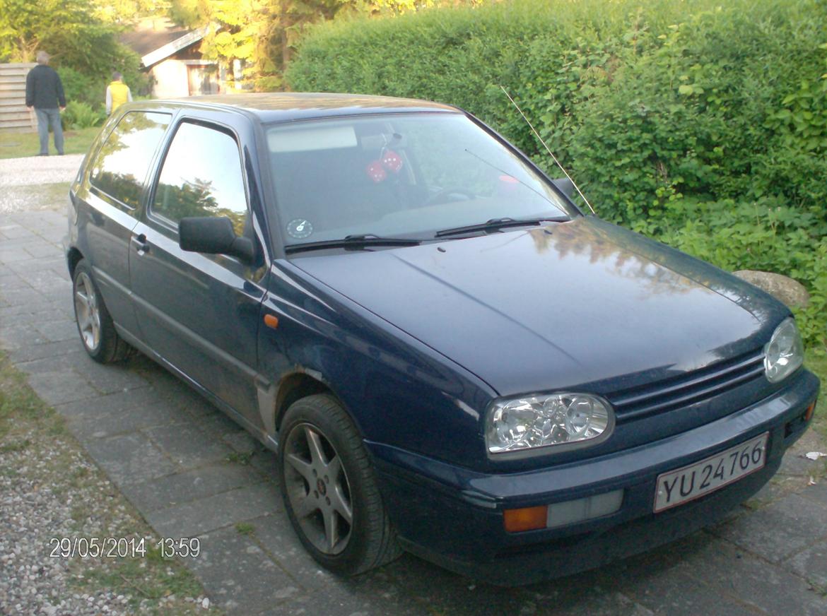 VW Golf 3 1.4 - som den står nu 30-05-2014 billede 1