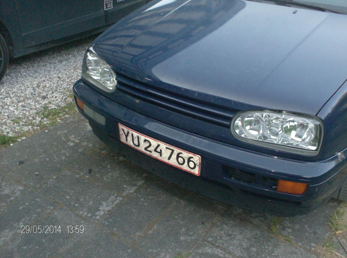 VW Golf 3 1.4 - som den står nu 30-05-2014 billede 3