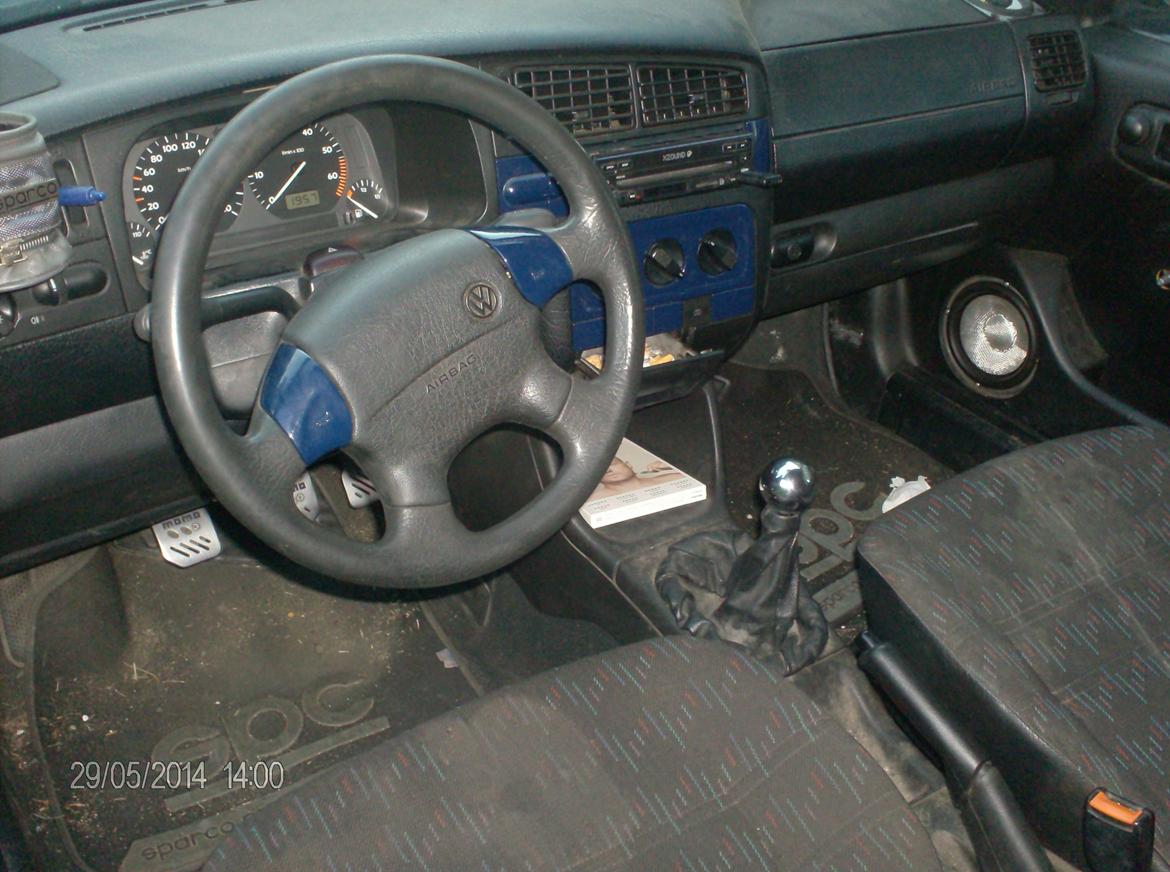 VW Golf 3 1.4 - som den står nu 30-05-2014 billede 6