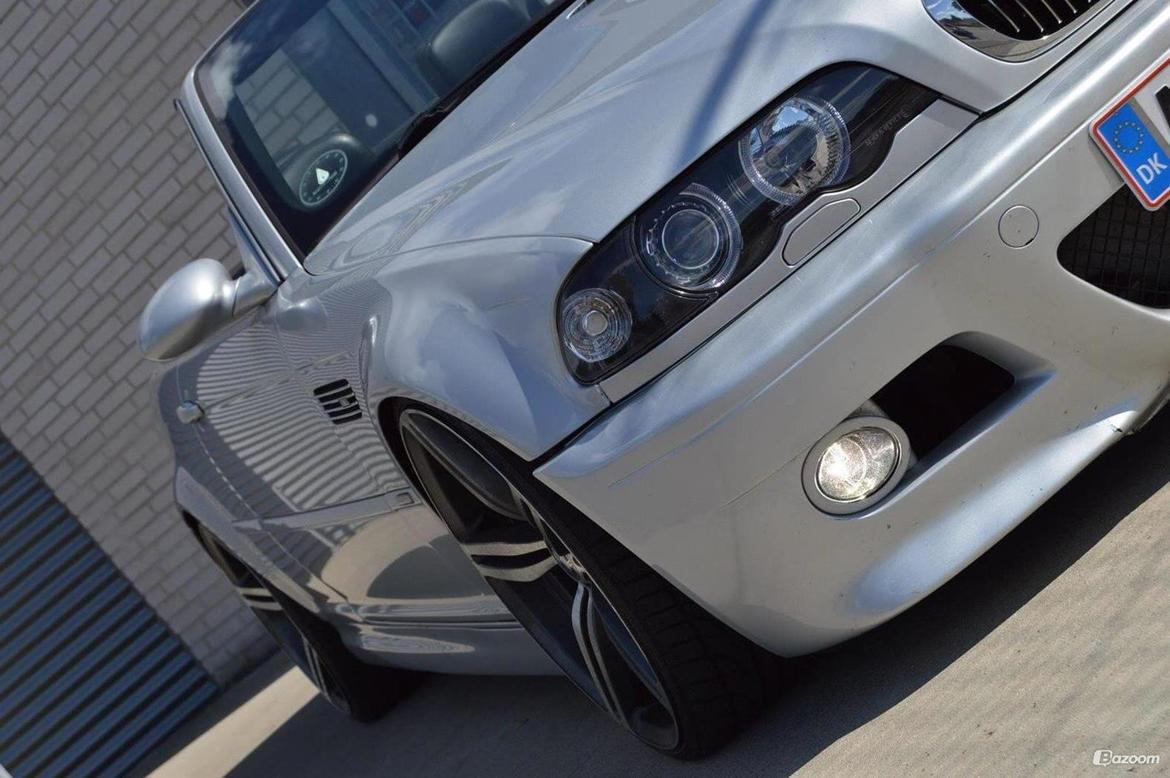BMW 330Ci - M3 - SuperCharger - Cabriolet - Shadowline xenon lygter og M3 profil med brede skønne brede skærme billede 27