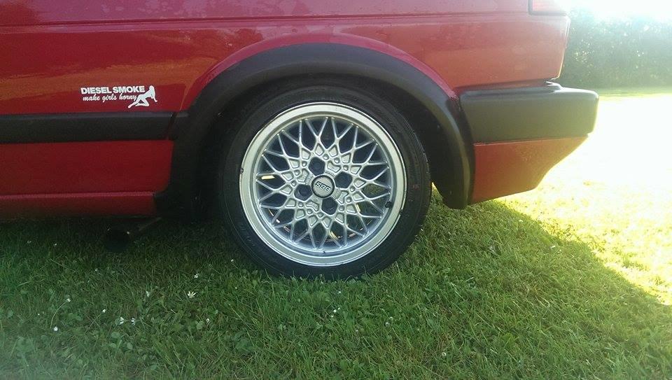 VW Golf II GTD - 15" BBS billede 18