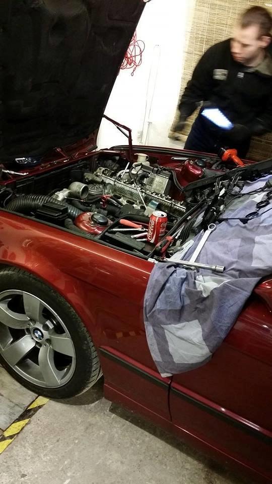 BMW 525i stroket til 3.2 kompressor - Renoverng af motor, toppakningen, diverse slanger, pakninger osv osv billede 4