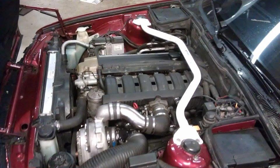 BMW 525i stroket til 3.2 kompressor billede 10