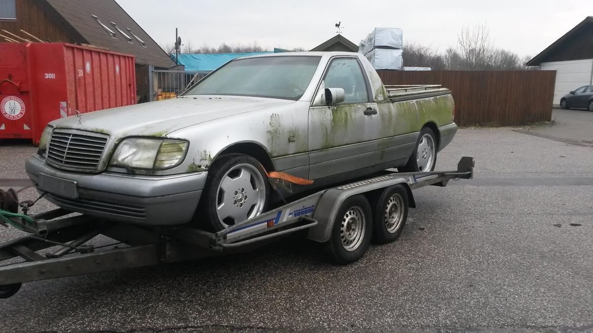 Mercedes Benz S600 V12 Pick-up - Så går det hjemad billede 10