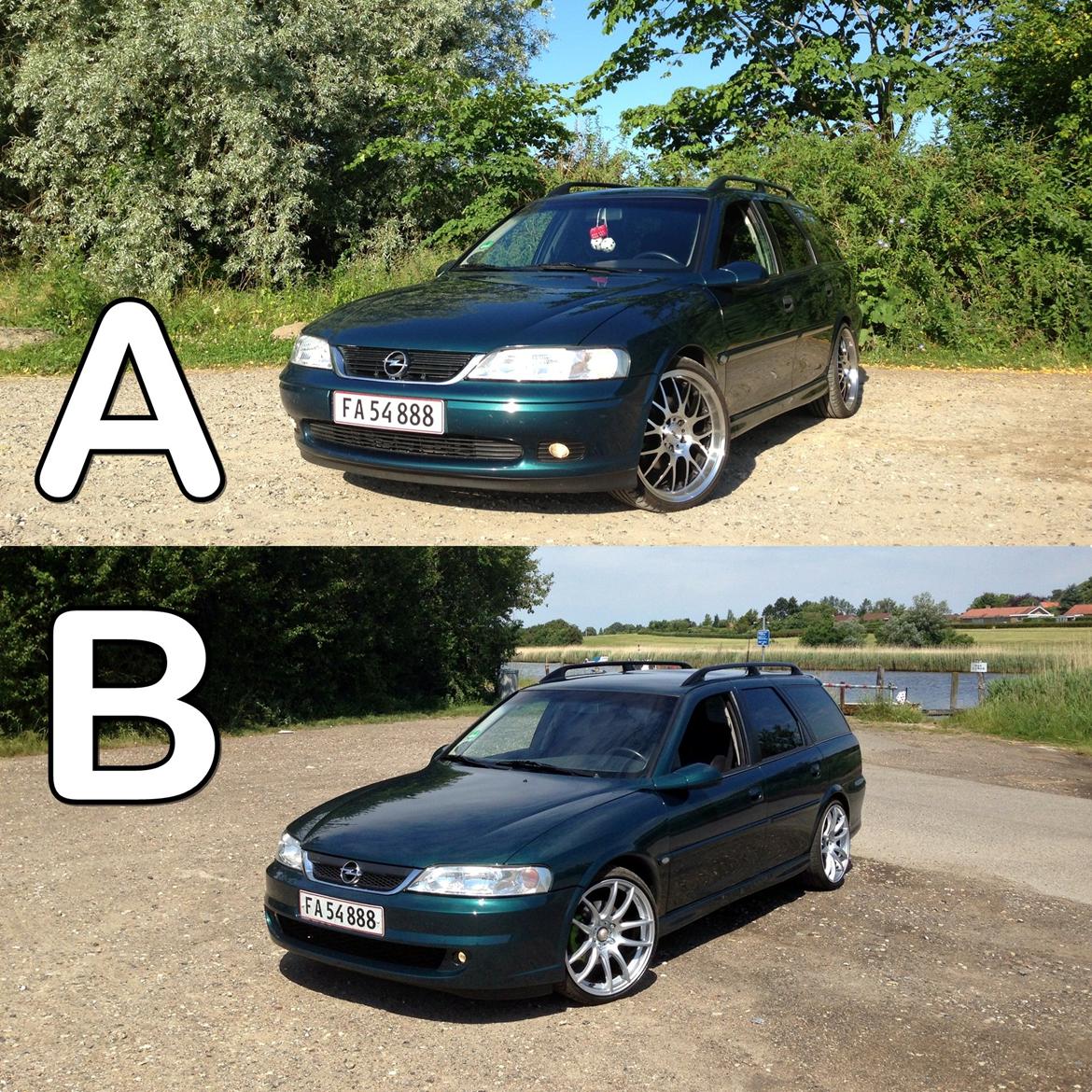 Opel Vectra B (Nyistandsat) - Før og efter billede 14