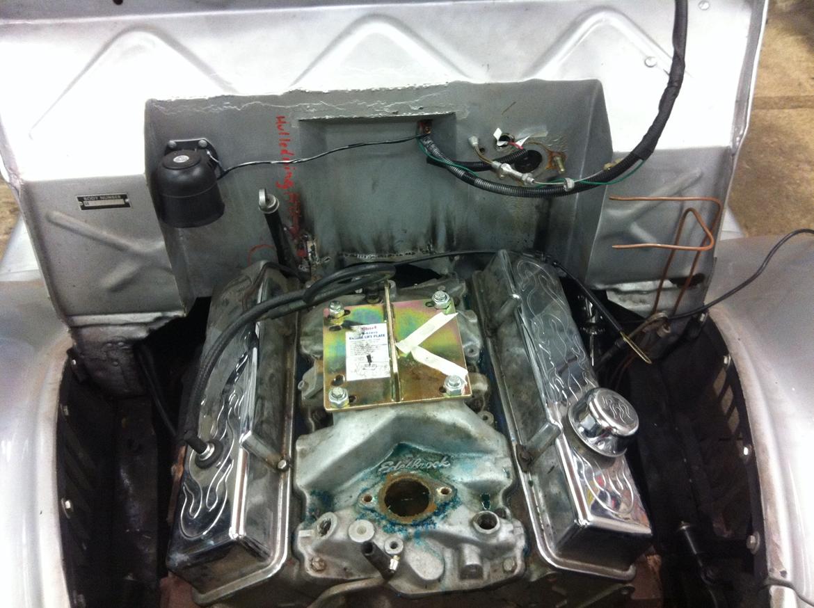 Amerikaner ford 5 Windows  Coupe  (street rod) ( SOLGT )  - GL BRÆNDVÆG / MOTORRUM billede 17