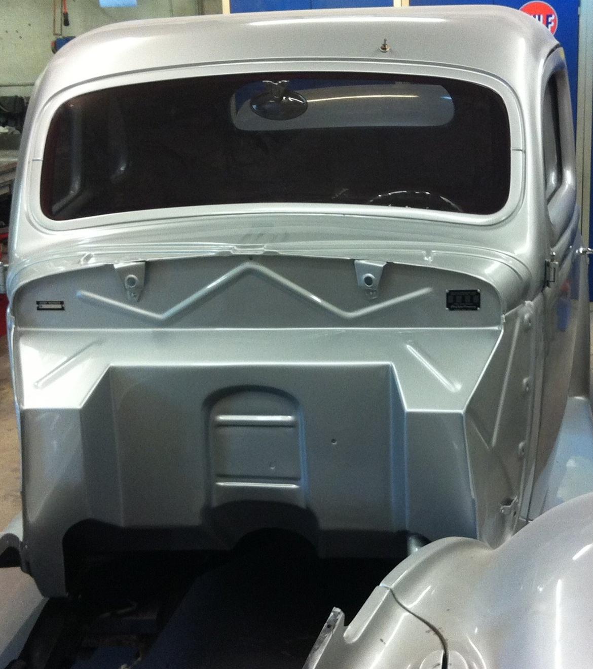 Amerikaner ford 5 Windows  Coupe  (street rod) ( SOLGT )  - EFTER DEN HELT STOR TUR MED OMBYGNINGEN AF BRANDVÆGGEN MM billede 15