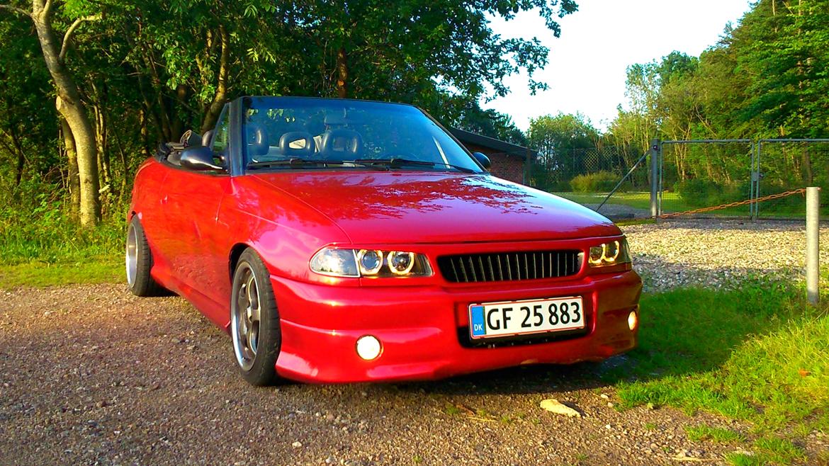 Opel Astra Cabrio Bertone Edition solgt - Ny front.  billede 1