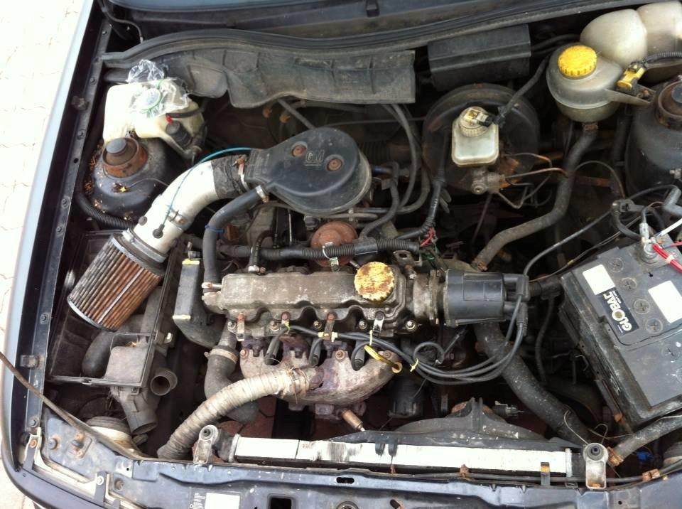 Opel Astra F - Motorrum (ikke nydelig) billede 10