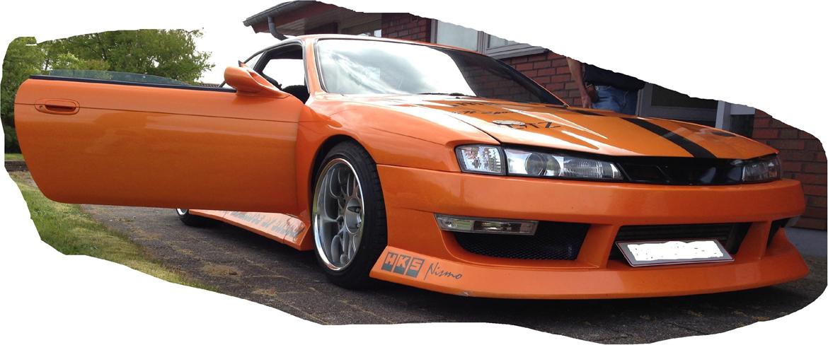 Nissan Silvia (200SX) S14 --widebody--solgt  billede 11