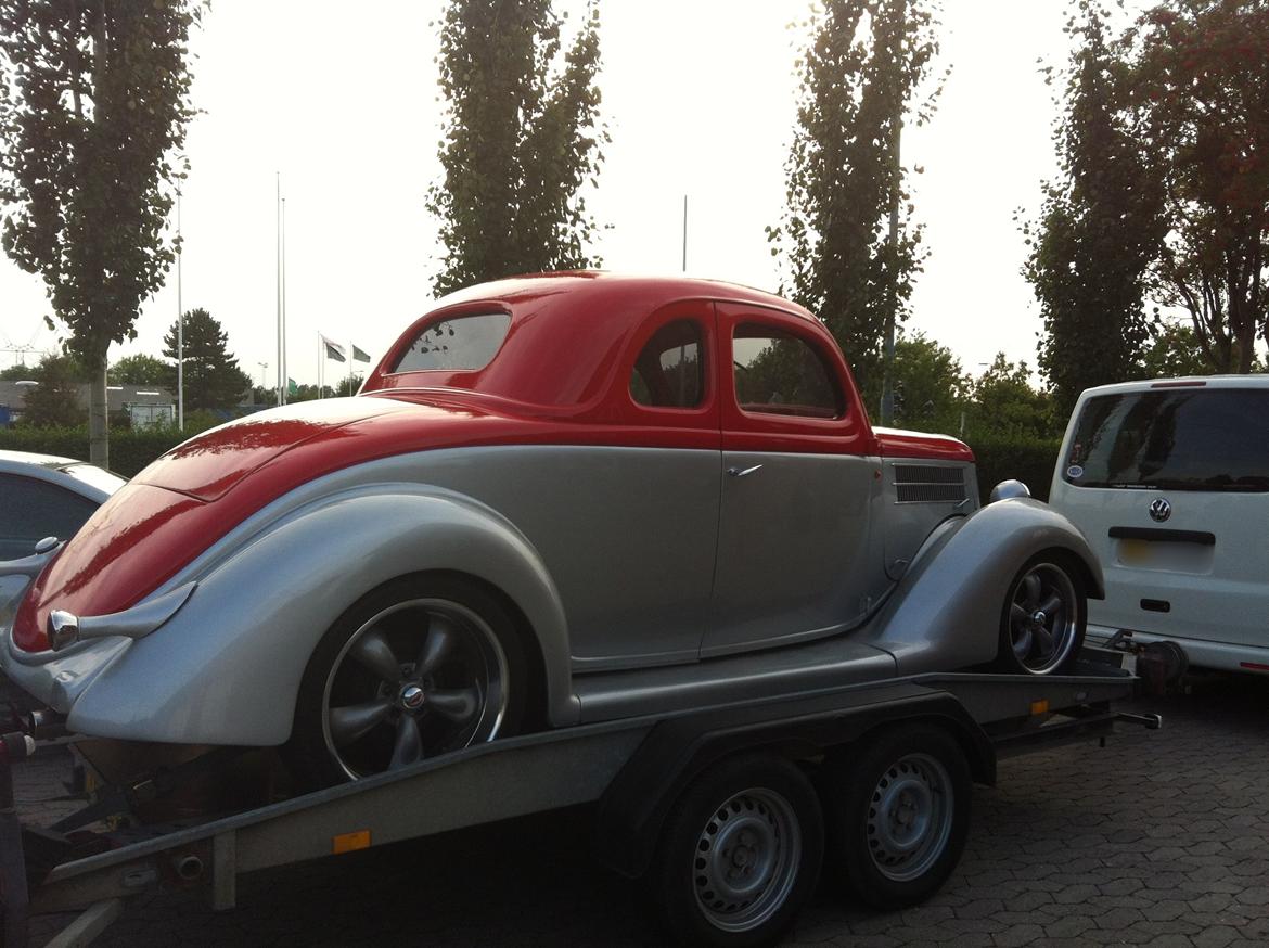 Amerikaner ford 5 Windows  Coupe  (street rod) - PÅ VEJ HEJM EFTER KØB billede 19