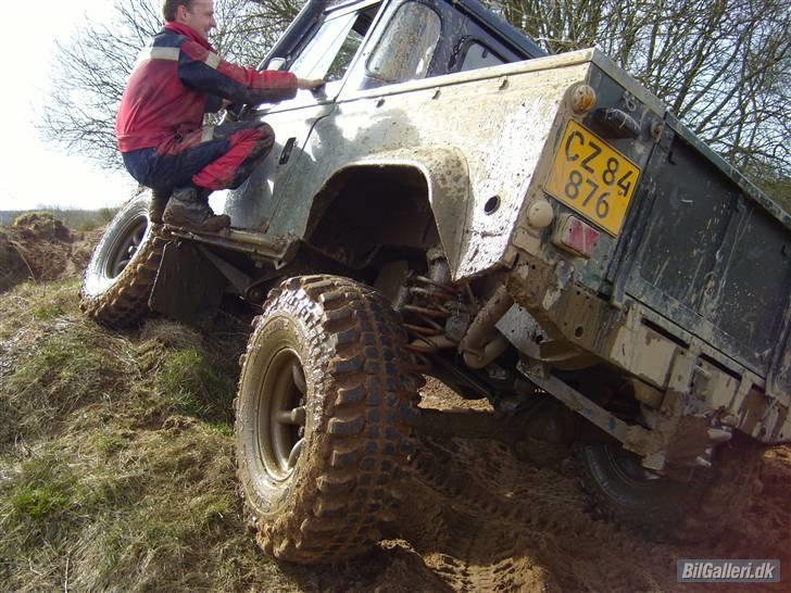 Land Rover Defender 90" - Aksel vandring og spær er noget vær :-) billede 5