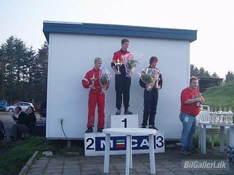 Mitsubishi Colt GLX 8-speed SOLGT  - en anden plads det sidste løb i 2005  trods mange problemmer med bilen  billede 17