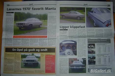 Opel manta a - Fra klassisk bil og mc billede 9