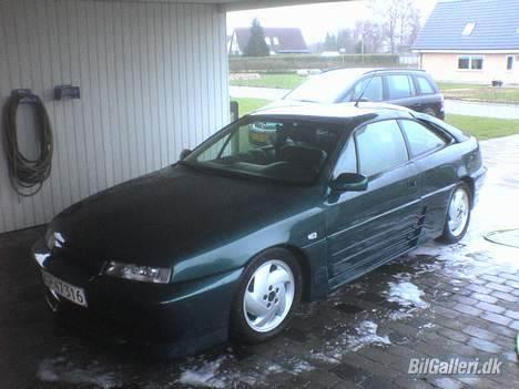 Opel calibra 4x4 turbo 255hk - så kom vinterfælgene på! øv øv øv... billede 16