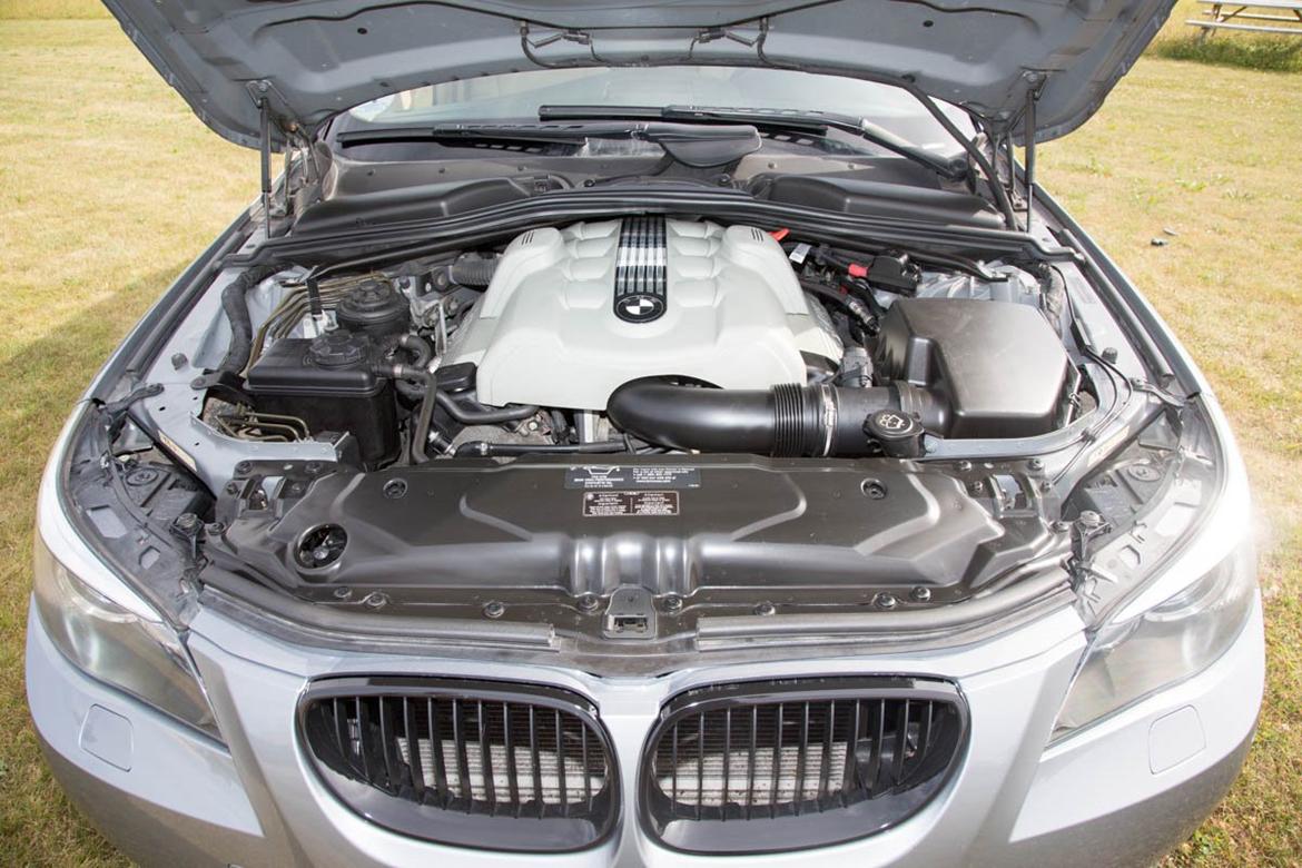 BMW E60 545i v8 billede 23