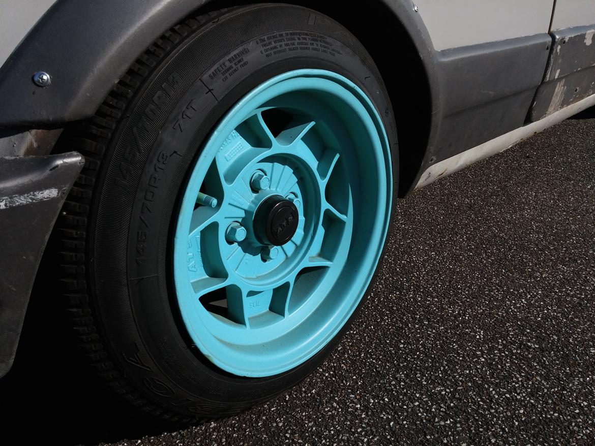 Fiat 127 Mk III 1050 "Boten Anna" - Quickdipp gummimaling - Tiffini billede 2