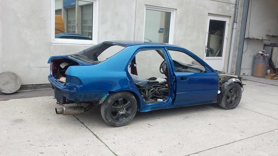 Honda Civic Eg9 Vti - Igen med at samle hos maleren billede 16