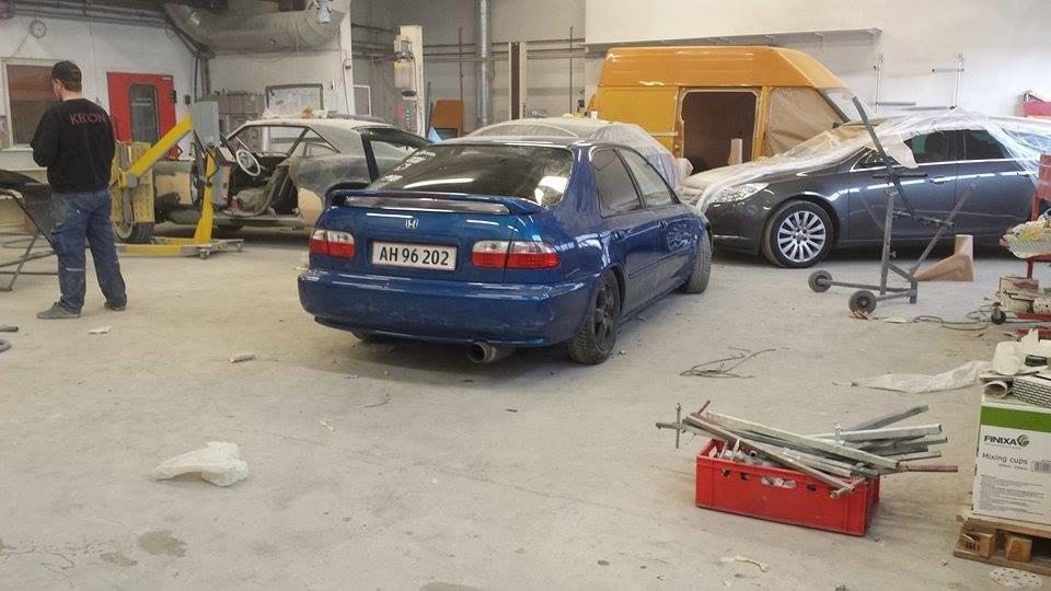 Honda Civic Eg9 Vti - Igen med at samle hos maleren billede 18