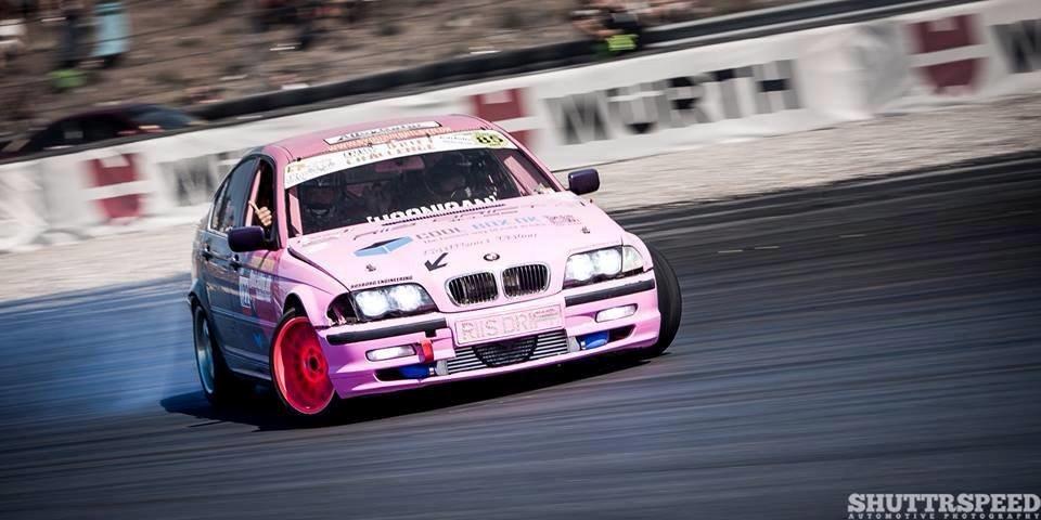 BMW E46 Drift - Gatebil Mainevent Rudskogen 2014 billede 1