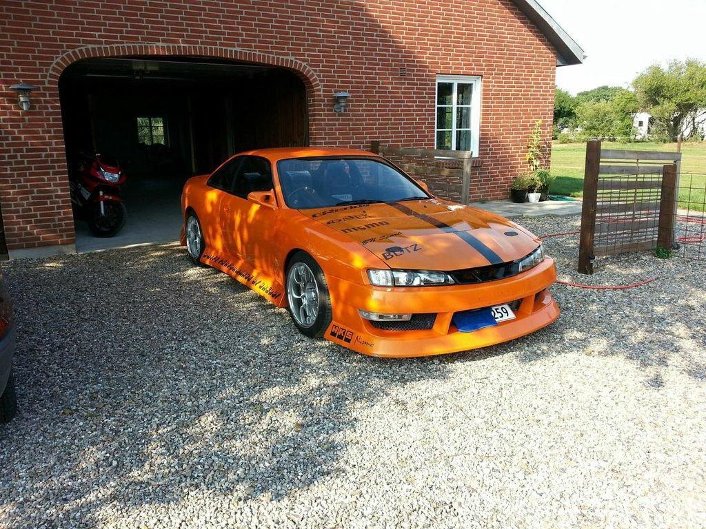 Nissan Silvia (200SX) S14 --widebody--solgt  billede 17