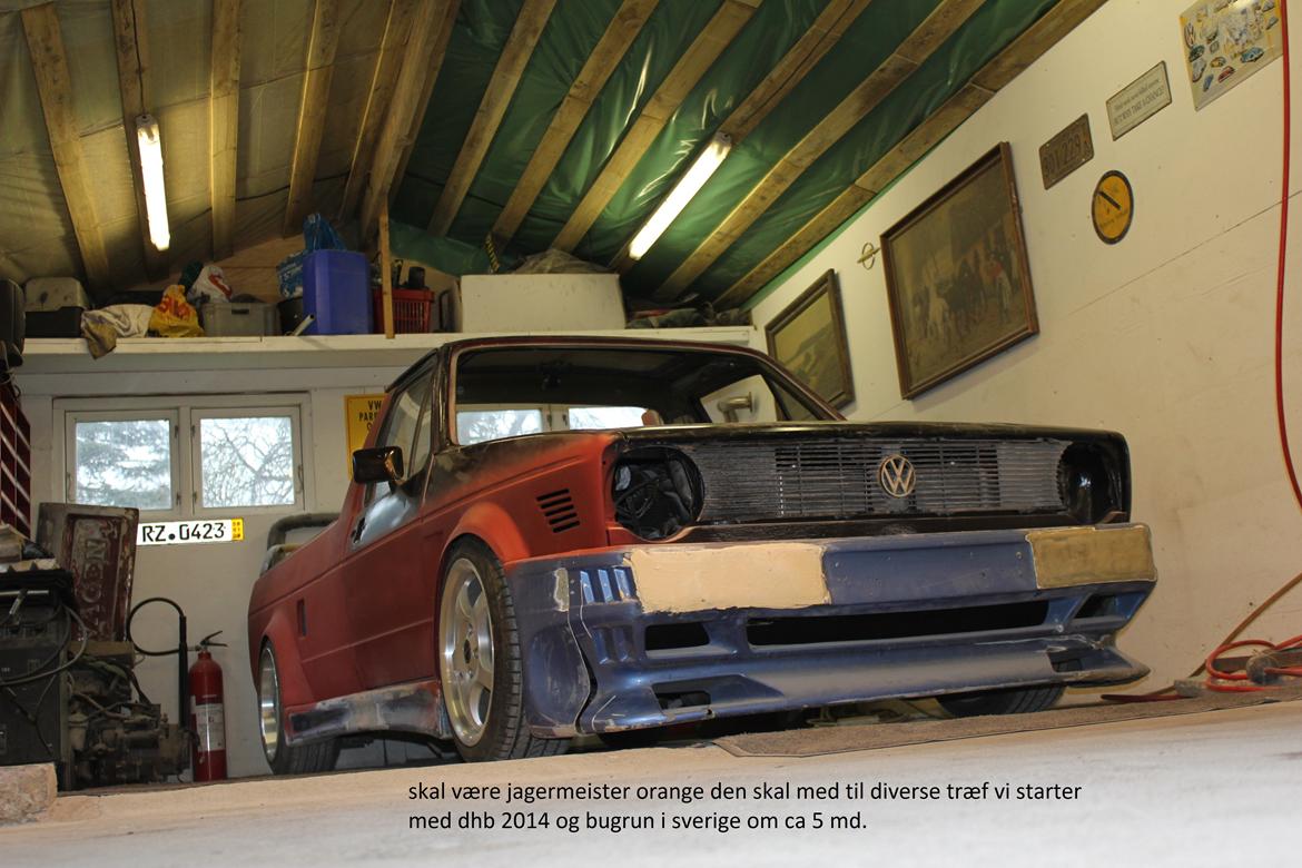 VW caddy mk1 solgt billede 24