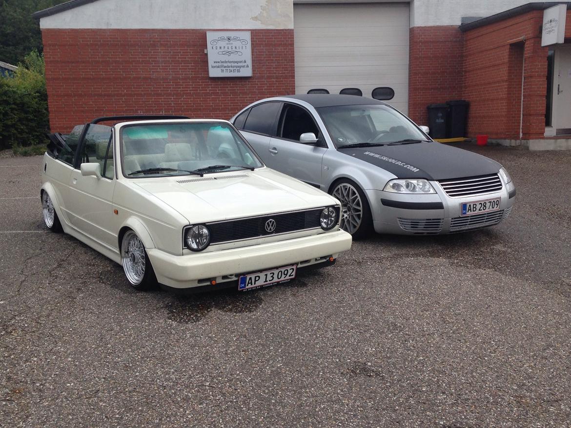 VW Golf mk1 cabriolet AIR-RIDE (SOLGT) billede 11