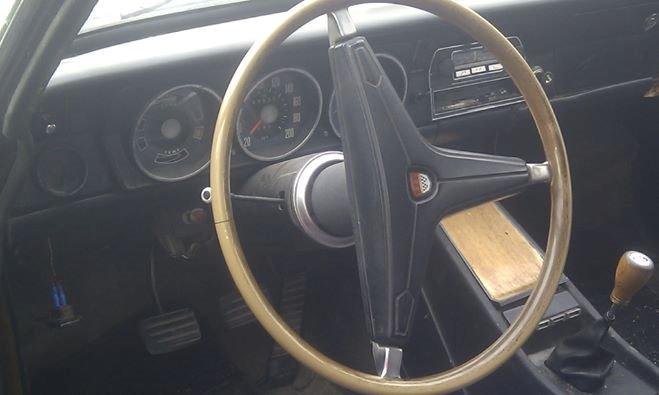 Ford 17m p7b 3dørs stationcar - original og helt enkel instrumentering billede 4