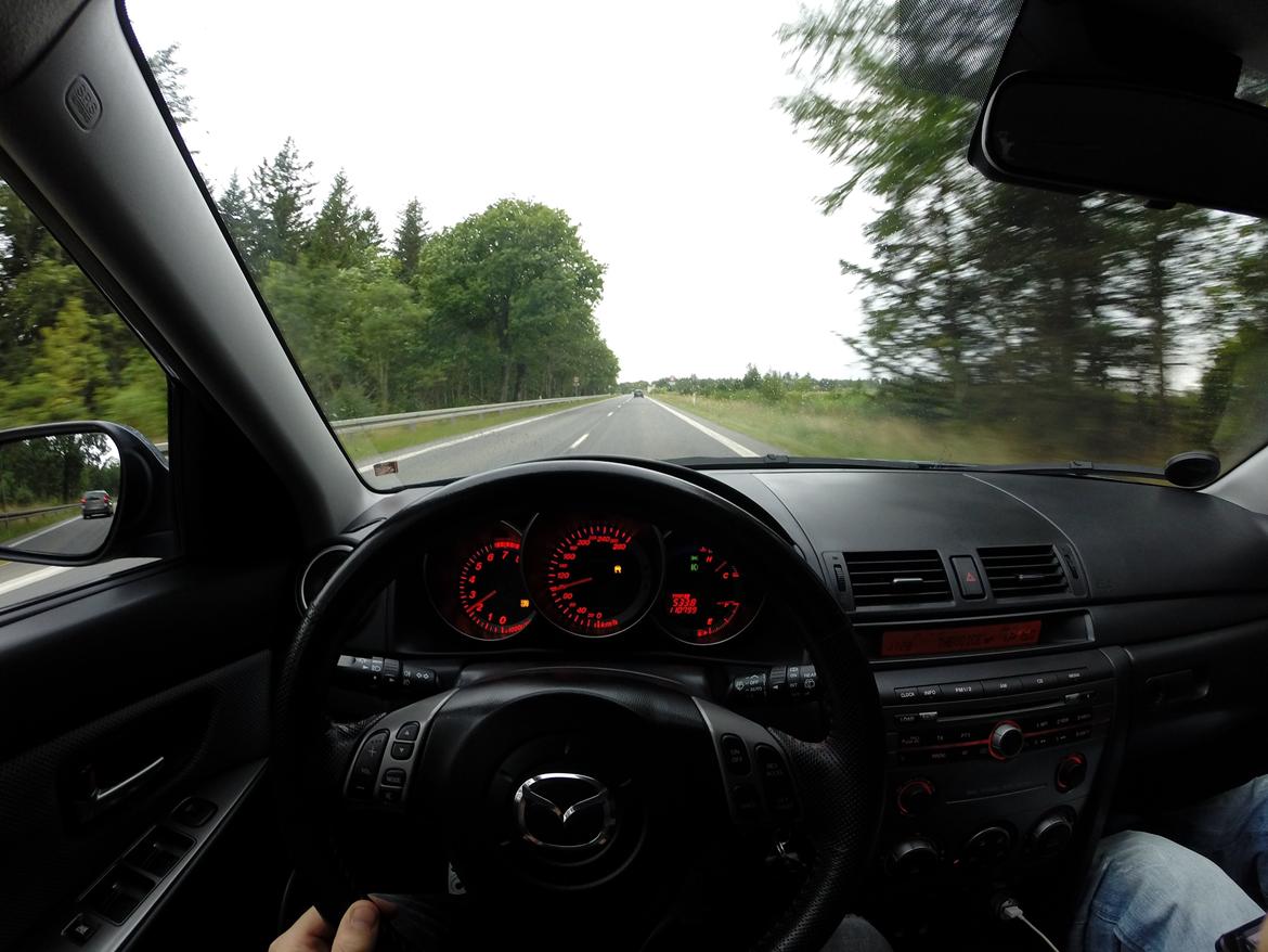 Mazda 3 MPS 2,3 Turbo - Gopro kamera billede 14